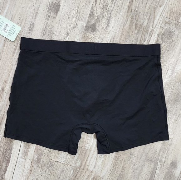Tommy John Cool Cotton Black Boxers Briefs Tagless Trunks Men's Size XL - Picture 3 of 5